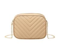 Women Crossbody Bag Messenger Zipper Tote Crossbody Makeup Fashion Stripe Trend Chain Shoulder Purse Practical Leather Bag Designer Shoulder Handbag Quiet Luxury Trendy Purse Beach