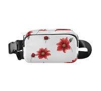 Women Crossbody Belt Bag Multipurpose Waist Bags Fanny Pack Croose Body Purse for Running, Cute Hyacinth Blue, Color12, One Size