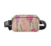 Women Crossbody Belt Bag Multipurpose Waist Bags Fanny Pack Croose Body Purse for Running, Cute Hyacinth Blue, Color19, One Size