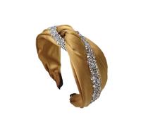 Women Crystal Knotted Headband Korean Luxury Hair Accessories
