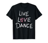 Women Cute Salsa - Live Love Dance T-Shirt
