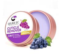 Women Cuticles Remover Creams for Nail - Gelike EC Soft Cuticle Balm Natural Grapes Smells for Dry Cracked Cuticle