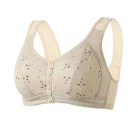 Women Daisy Bra Front Closure Sports Bras Beauty Back Full Coverage Comfort Breathable Push Up Bra Front Buckle Corset Everyday Bras Underwear for Older Women