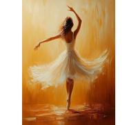 Women Diamond Art Kits Adults, Diamond Painting Ballet Crystal Art Kits for Adults Kids DIY 5D Round Full Drill Gem Dots Embroidery Paintings Crafts Picture for Beginners, Room Decor 80x110cm 2a-169