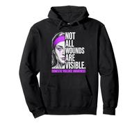 Women Domestic Violence Awareness Pullover Hoodie