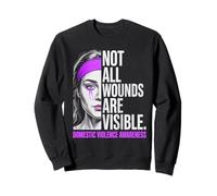 Women Domestic Violence Awareness Sweatshirt