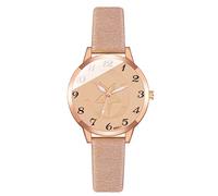 Women Dress Watch Faux Leather Strap Watch Stainless Steel Case Watches Digital Dial Women Watch Elegant Ladies Business Wristwatch Metal Watch Bands