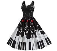 Women Dresses Clearance,Womens 1950s Vintage Polka Dots Dress Spaghetti Strap Midi Dress Retro Swing Princess Tea Party A-line Dress Audrey Hepburn 50's 60's Evening Party Dance Gown with Belt White