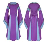 Women Dresses Women Gothic Halloween Dress Gothic Dresses Woman’ S Black Bat Halloween Costumes Plus Size Witch Dress for Party Cosplay Cocktail Vampire Cosplay Witch Costume Plus Size