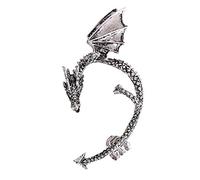 Women Earring for Mother Ramadan Presents Metal Dragon Cuff Wrap Ear Earring Gothic Punk Earring Earrings Ear Stud