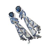 Women Earrings Colorful Ribbon Shape Earrings Comfortable Unique Alloy Texture Suitable For Long Term Wear Women Fashion