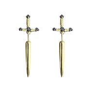 Women Earrings Show Temperament Delicate Zircon Earrings Gothic Crystal Earring Restoring Ancient Ways Jewellery134
