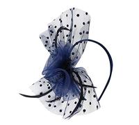 Women Elegant Fascinator Hat Bridal Feather Hair Clip Accessories Cocktail Black Fascinators for Women Fascinators Wedding