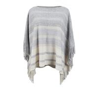 Women Elegant Ponchos Ladies Knitted Shawls and Wraps with Fringes Hem Knitted Scarf Cape Poncho Sweater Plus Size Autumn Winter Warm Knit Ponchos Capes Warps Crochet Sweater (Beige, One Size)