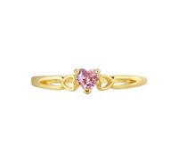 Women Engagement Ring 14K Rings for Women Real Gold Solid Au585 Lab Created Morganite Heart Size L 1/2 Upgrade 3.0 for Ladies Wedding Jewelry