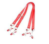 Women Erotic Sex Toys Nipple Clamps for Women Non Piercing Beginner with Bells BDSM Timulation Nipple Clips for Adult Play Red Style One Size