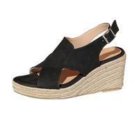 Women Espadrille Wedge Sandals Cross Strap Casual Summer Shoes