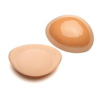 Women Extremely Lightweight Sponge Self-Adhesive Breast Enhancer Pad Insert Waterproof Chest Padding L, M, Skin Foam, Medium