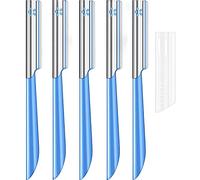 Women Facial Razor for Hair Removal - Dermaplaning Tool Peach Fuzz Trimmer, Fine Hair Remover Eyebrow Razors and Dermaplane Face Shavers Women's Exfoliating for Sensitive Skin Essential Travel