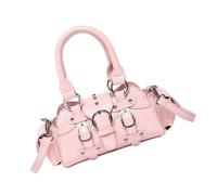 Women Fashion Handbag Commuting Bag Punk Styles Shoulder Bag Top Handle PU Leather Crossbody For Work Women Crossbody Pu Leather Shoulder Punk Styles Handbag Commuting