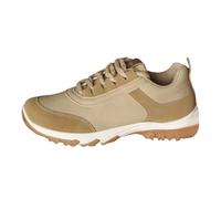 Women Fashion Leather Platform Snakers Lightweight Comfortable Non Round Toe Casual Work Sports Walking Shoes Running Shoes for Women (Khaki, 4)