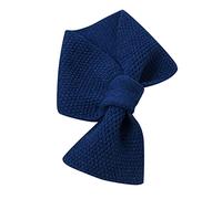 Women Faux Fur Collar Scarf Warm Scarf Classic Solid Color Knit Versatile Scarf Pull-Through Scarf Loophole Scarf Clearance A