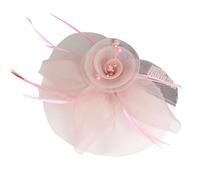 Women Feathered Flower Hairband Hair Styling Accessory Bridal Headwear For Derby Party And Masquerade Event Gathering