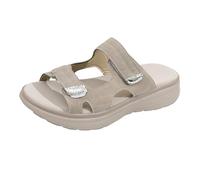 Women Fish Mouth Slides Strap Soft Chunky Platform Non Slip Slippers Womens Comfortable Indoor Bedroom House Shoes Unisex Adult Summer Casual Beach Pool Lightweight Sandals 1 (Beige, 5)