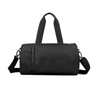 Women Fitness Bag, Women Fitness Bag for Toiletries Bag Fitness Store Sports Bag, Weekender Bag, Waterproof Travel Bet Bag, Poting Tote-On Bag, Large Capacity Provider, Weekend Bag, black, see