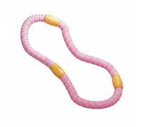 Women Fitness Hoop Sp Waist Hoop Exercise With Stable Sp Structure And Foldable For Home Workouts Core Conditioning Travel Small Areas, Pink, size to 3