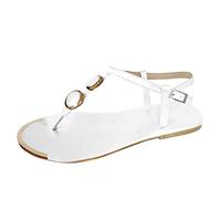 Women Flat Sandals AntiThis sandal is made of breathable material and a flexible sole, creating an all-day comfort experience for your feet. The soft sole effectively relieves walking pressure. It can