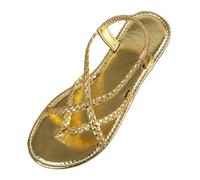 Women Flat Sandals AntiThis sandal is made of breathable material and a flexible sole, creating an all-day comfort experience for your feet. The soft sole effectively relieves walking pressure. It can