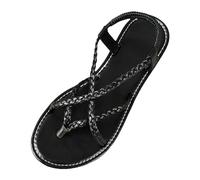 Women Flat Sandals AntiThis sandal is made of breathable material and a flexible sole, creating an all-day comfort experience for your feet. The soft sole effectively relieves walking pressure. It can