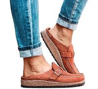 Women Flatform Sandals Ankle Strap Heeled Vintage Beach Espadrilles Platform Sandals Tassel Closed Toe Cutout Comfort Flat Sneakers Slip On Wedges Shoes