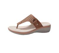 Women Flip Flops Sandals UK Clearance,Ladies Round Head Comfy Open Toe Sandals Summer Roman Beach Casual Thongs Wide Fit Pavers Flat Slippers Outdoor Non Slip Washable Lightweight Shoes 3.5-7.5