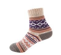 Women Fluffy Socks - Cotton Warm Thermal Socks Women Christmas Stocking Fillers Knitting Wool Socks Thermal Winter Women Socks For Her Girlfriend Ladies Gifts For Mum Daughter
