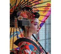 Women From Japan Jigsaw Puzzles for Adults 3000, 3000 Piece Jigsaw Puzzles, Classic Educational Jigsaws, Impossible de Assemble Handmade, Challenging Puzzle, Fun Family Activities FNKL0-803