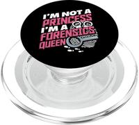 Women Funny Forensics Science Criminology Student PopSockets PopGrip for MagSafe
