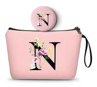 Women Gifts for Birthday, Makeup Bag, Maid of Honor Gifts, Gifts for Bride,bridesmaid, Sister Gifts, Friend Birthday Gifts for Women, Womens Birthday Gifts, Cosmetic Bag with Mirror,Christmas Gifts,