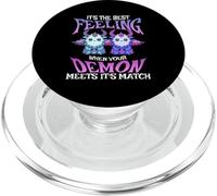 Women Girl Goth Rock For Concerts Festivals Death Metal PopSockets PopGrip for MagSafe