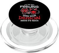 Women Girl Goth Rock For Concerts Festivals Death Metal PopSockets PopGrip for MagSafe