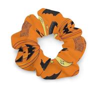 Women Girl Halloween Werewolf Animals Wolf Wolves Skull Scrunchies Hair Bands Pain Free Coil Hair Ties for Men Women Girls and Boys Dreadlock Accessories