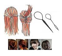 Women Girl Topsy Tail Hair Braided Tool Ponytail Maker Easy Styling Tool (2PCS)