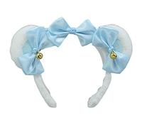 Women Girls Cartoon Bear Ear Shape Headband With Makeup Wash Face Hair Hoop Children Christmas Party Headpiece