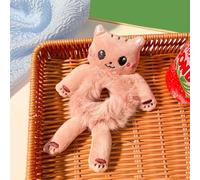 Women Girls Cute Cartoon Panda Hair Scrunchies Bear Rabbit Hair Plush Accessories Ponytail Sweet V9M1 Ties Band Hair Elastic