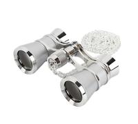 Women Girls Vintage Binocular Operas Theater Glasses With Chain Metal Operas Glasses Enduring