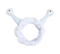 Women Girls Wash Face Plush Headband Cartoon Snail Eyes Hair Band Turban Wholesale