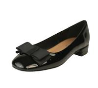 Women GirlsSlip On School Office Shoes Kids Children Ladies Mary Jane Pumps Bow Low Heel Loafers Ballerina Dolly Pump Work Wide Fit Fitting Shoes