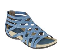 Women Gladiator Sandals Ladies Wedges Gladiators Sandal Cross Straps Shoes with Arch Support Open Toe Sandals Womens Hiking Sandals Orthopedic Back Zip Slipper Slides Walking Flat Summer Outdoor