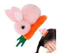 Women Hair Clips - Hair Clips | Hair Clips for Girls | Hair Clips for Styling | Claw Hair Clips | Rabbit Plush Hair Clip | Carrot Hairpin